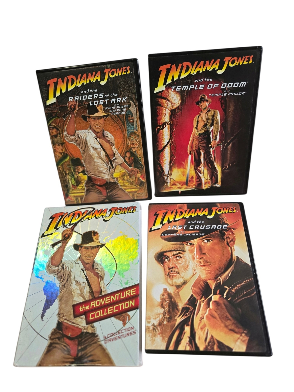 Indiana Jones Adventure Collection DVD Set – 3 Movies + Bonus Features